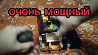 звук двигателя на минимальной мощности и максимальной мощности