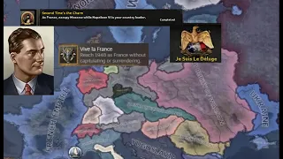 Napoleon VI goes from disaster to Moscow and London Hoi4 Vanilla