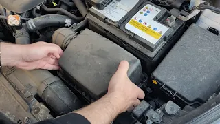 How to install an air filter in a Hyundai i30 2016 1.6 petrol