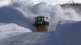 Snowplowing in Northern Norway