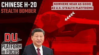 Pentagon intelligence official : Not concerned by Chinese H-20 stealth bomber !