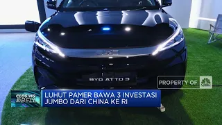 Luhut Pamer Bawa 3 Investasi Jumbo Dari China Ke RI