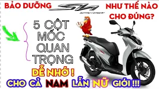 Sợ bị bày vẽ, móc túi? | 5 MỐC bảo dưỡng DỄ NHỚ.