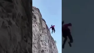 Rock Climbing FAIL