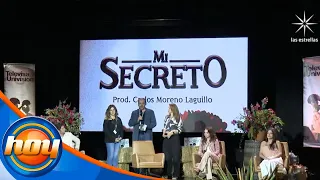 Conoce a los PROTAGONISTAS de la nueva telenovela: Mi Secreto | Programa hoy