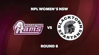 NPL Women's NSW Round 8: Macarthur Rams Womens FC v Blacktown Spartans FC