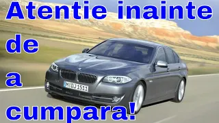 Fiabilitate Bmw F10-F11-Ce necazuri poti avea?