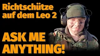 Ask me anything - Fragen an einen Leopard 2 Richtschützen