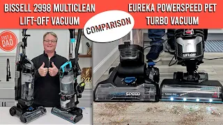 Bissell Lift-Off Pet Vacuum vs Eureka PowerSpeed Vacuum Cleaner COMPARISON