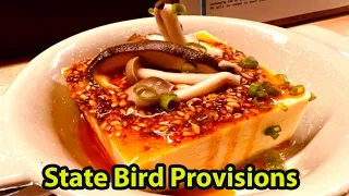 State Bird Provisions is a western dim sum style restaurant in San Franisco