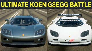 Forza Horizon 4: Koenigsegg CCGT vs. Koenigsegg CCX Drag Race