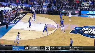 Kansas Offense vs Duke 2 3 Zone