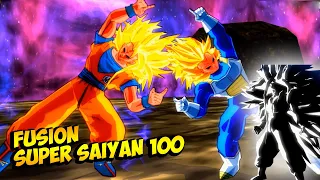 Goku SSJ50 and Vegeta SSJ50 Fusion | Gogeta SUPER SAIYAN 100 | DBZ Tenkaichi 3 (MOD) 🔥🔥