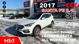 2017 Hyundai Santa Fe | 2.4L SE Model | Tour at Clarington Kia