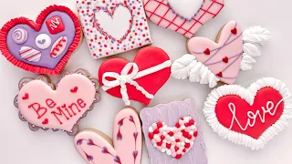 Easy and Satisfying Decorated Heart Cookies for Beginners