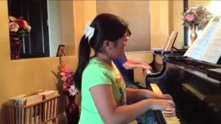 p. 61 "Morning Bells" - Succeeding at the Piano® - Grade 1 - Lesson and Technique Book