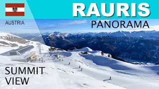 RAURIS (Austria) - Summit View, Panorama Video - December 2022