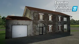 Aubrac House - Farming Simulator 2022 [FS 22 LS 22 Placeable Farmhouse Build Mod] #house #home #fs22