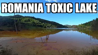 Sunken town in Romania Underneath a Toxic Lake! (Geamana 2020)🇷🇴