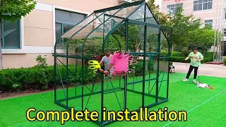 Garden Yard Aluminum Greenhouse