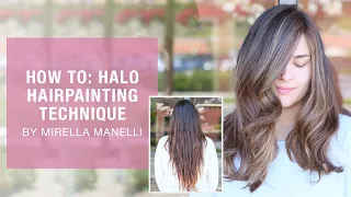 Halo Hairpainting Technique by Mirella Manelli | Kenra Color