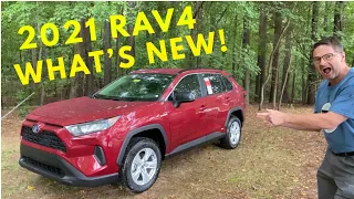 What's New for 2021 Toyota RAV4! New trim level, New features, New model