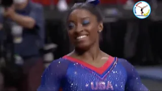 Simone Biles All Around 2021 US Gymnastics Olympic Trials Day 1