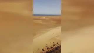 Это что за пустыня? Волгоградец поделился пугающим видео пересохшего водохранилища