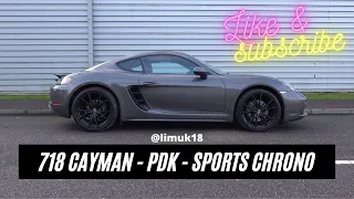 Porsche 718 Cayman In-depth Review | PDK & Sports Chrono