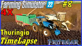 FS22 Timelapse, Thuringia 4x #8: Poplar Harvesting!