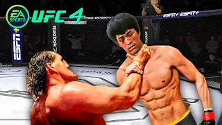 UFC4 Bruce Lee vs Indian Goliath EA Sports UFC 4 PS5
