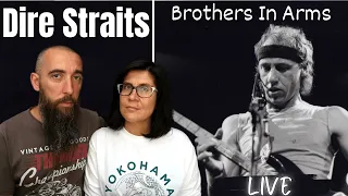 Dire Straits - Brothers In Arms [LIVE] (REACTION) with my wife