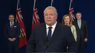 Ontario extends state of emergency, Ford promises 'good news' around reopening