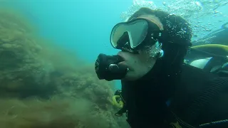Дайвинг в Ялте - Моё второе погружение - Diving in Black Sea
