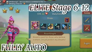 Lords Mobile Elite 6-12 # STAGE 6-12     Fully Auto     (4K 60fps)