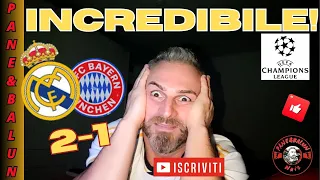 😱MAMMA MIAAA❗❗❗🏆REAL MADRID-BAYERN MONACO 2-1💣😱RIMONTATI SUL FINALE💥BELLI SIETE☑️