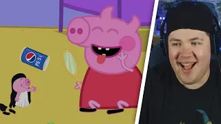 Peppa Pig Beautify Piggy - Peppa Wutz  X Roblox (Funny Animation) | REAKTION