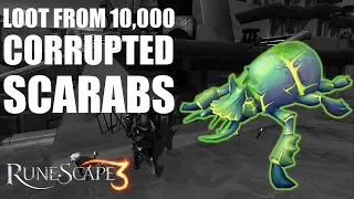 Loot From 10,000 Corrupted Scarabs / Runescape 3 2020