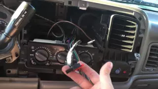 How to install aftermarket stereo with a stock Bose sound system Tahoe, Yukon, Suburban, Escalade