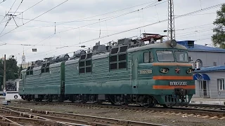 ВЛ80т-2000 с грузовым поездом до станции Им. Тараса Шевченко