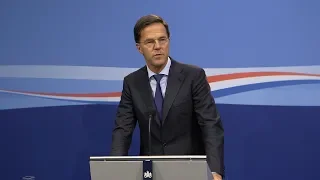 Integrale persconferentie MP Rutte van 25 mei 2018