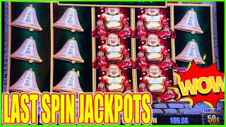 The GREATEST Last Spin JACKPOTS Save! Happy & Prosperous High Limit Dragon Link Slot