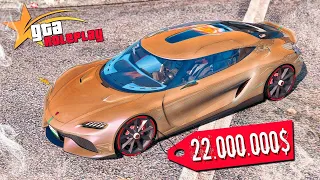 BIZANI YENGI GIBRIDLI GIPERKAR 22.000.000$ GA | GTA 5 RP ( ROCKFORD) PROMO - BEK