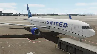 P3D V5.2| Vatsim | Denver (KDEN) Phoenix (KPHX) Captain Sim United 767-300