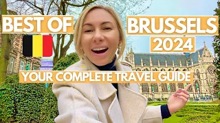 BRUSSELS, BELGIUM (2024) - Top Things YOU SHOULD Do, Eat, See In Brussels I Brussels Vlog I Belgium