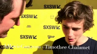 Timothee Chalamet- Red Carpet Interview- Hot Summer Nights