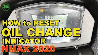 How to Reset Blinking Oil Change Indicator NMAX 2020