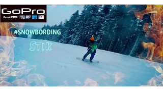 СНОУБОРД , ОТКРЫТИЕ СЕЗОНА ЭКСТРИМ  GOPRO  SNOWBORDING