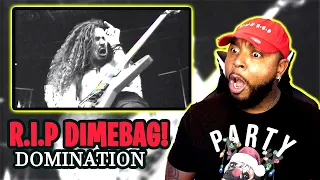 METALHEAD LEX REACTS TO Pantera - Domination (Official Live Video)