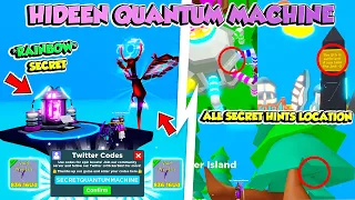 NEW HIDDEN QUANTUM CODE in Clicker Simulator😱How To Find The *SECRET MACHINE* 836Ud New RB Secret